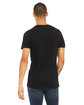 Bella + Canvas Unisex Jersey Short-Sleeve V-Neck T-Shirt BLACK ModelBack