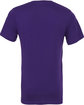 Bella + Canvas Unisex Jersey Short-Sleeve V-Neck T-Shirt TEAM PURPLE FlatBack
