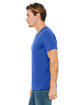 Bella + Canvas Unisex Jersey Short-Sleeve V-Neck T-Shirt TRUE ROYAL ModelSide