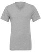 Bella + Canvas Unisex CVC Jersey V-Neck T-Shirt ATHLETIC HEATHER OFFront
