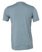 Bella + Canvas Unisex CVC Jersey V-Neck T-Shirt HEATHER SLATE OFBack