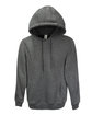 Threadfast Unisex Ultimate Fleece Pullover Hooded Sweatshirt CHARCOAL HEATHER OFFront