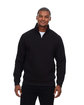 Threadfast Unisex Ultimate Fleece Quarter-Zip Sweatshirt  