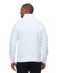 Threadfast Unisex Ultimate Fleece Quarter-Zip Sweatshirt WHITE ModelBack