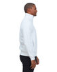 Threadfast Unisex Ultimate Fleece Quarter-Zip Sweatshirt WHITE ModelSide