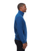 Threadfast Unisex Ultimate Fleece Quarter-Zip Sweatshirt NAVY ModelSide