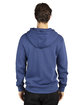 Threadfast Unisex Ultimate Fleece Full-Zip Hooded Sweatshirt NAVY ModelBack