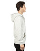 Threadfast Unisex Ultimate Fleece Full-Zip Hooded Sweatshirt OATMEAL HEATHER ModelSide
