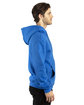 Threadfast Unisex Ultimate Fleece Full-Zip Hooded Sweatshirt ROYAL ModelSide
