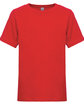 Next Level Youth Boys’ Cotton Crew RED OFFront