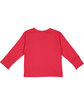 Rabbit Skins Toddler Long-Sleeve T-Shirt RED ModelBack