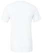 Bella + Canvas Unisex Triblend T-Shirt SOLID WHT TRBLND FlatBack