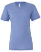 Bella + Canvas Unisex Triblend T-Shirt BLUE TRIBLEND OFFront