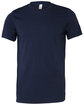Bella + Canvas Unisex Triblend T-Shirt SOLID NVY TRBLND OFFront