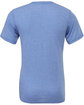 Bella + Canvas Unisex Triblend T-Shirt BLUE TRIBLEND OFBack