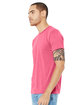 Bella + Canvas Unisex Triblend T-Shirt CHAR PNK TRIBLND ModelQrt