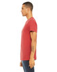 Bella + Canvas Unisex Triblend T-Shirt RED TRIBLEND ModelSide