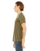 Bella + Canvas Unisex Triblend T-Shirt OLIVE TRIBLEND ModelSide