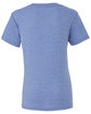 Bella + Canvas Youth Triblend Short-Sleeve T-Shirt BLUE TRIBLEND FlatBack