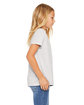Bella + Canvas Youth Triblend Short-Sleeve T-Shirt WHT FLCK TRIBLND ModelSide