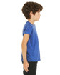 Bella + Canvas Youth Triblend Short-Sleeve T-Shirt TR ROYAL TRIBLND ModelSide