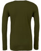 Bella + Canvas Unisex Jersey Long-Sleeve T-Shirt OLIVE FlatBack