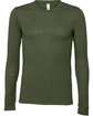 Bella + Canvas Unisex Jersey Long-Sleeve T-Shirt MILITARY GREEN FlatFront