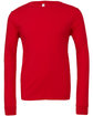 Bella + Canvas Unisex Jersey Long-Sleeve T-Shirt RED OFFront