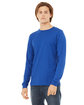 Bella + Canvas Unisex Jersey Long-Sleeve T-Shirt TRUE ROYAL ModelQrt