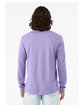Bella + Canvas Unisex CVC Jersey Long-Sleeve T-Shirt HTHR DK LAVNDER ModelBack