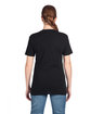 Next Level Unisex Cotton T-Shirt BLACK ModelBack