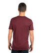 Next Level Unisex Cotton T-Shirt MAROON ModelBack