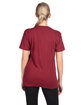 Next Level Unisex Cotton T-Shirt CARDINAL ModelBack