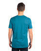 Next Level Unisex Cotton T-Shirt TURQUOISE ModelBack