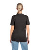 Next Level Unisex Cotton T-Shirt GRAPHITE BLACK ModelBack