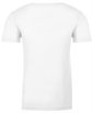 Next Level Apparel Unisex Cotton T-Shirt WHITE FlatBack