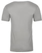 Next Level Apparel Unisex Cotton T-Shirt LIGHT GRAY FlatBack