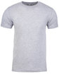 Next Level Apparel Unisex Cotton T-Shirt HEATHER GRAY FlatFront