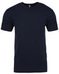 Next Level Apparel Unisex Cotton T-Shirt MIDNIGHT NAVY FlatFront