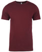 Next Level Unisex Cotton T-Shirt MAROON FlatFront