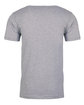 Next Level Unisex Cotton T-Shirt HEATHER GRAY OFBack