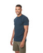 Next Level Unisex Cotton T-Shirt COOL BLUE ModelSide