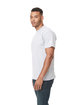 Next Level Unisex Cotton T-Shirt HEATHER GRAY ModelSide