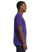 Next Level Apparel Unisex Cotton T-Shirt PURPLE RUSH ModelSide