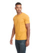 Next Level Unisex Cotton T-Shirt ANTIQUE GOLD ModelSide