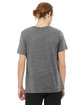 Bella + Canvas Unisex Poly-Cotton Short-Sleeve T-Shirt ASPHALT SLUB ModelBack
