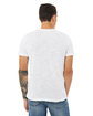 Bella + Canvas Unisex Poly-Cotton Short-Sleeve T-Shirt WHITE SLUB ModelBack