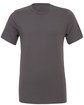 Bella + Canvas Unisex Poly-Cotton Short-Sleeve T-Shirt ASPHALT OFFront