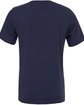 Bella + Canvas Unisex Poly-Cotton Short-Sleeve T-Shirt NAVY OFBack