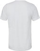 Bella + Canvas Unisex Poly-Cotton Short-Sleeve T-Shirt WHITE SLUB OFBack